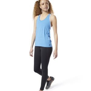 Reebok ACTIVCHILL Muskelshirt Damen - Blau - DE 895-DFZ